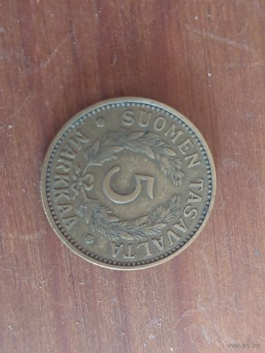 5 марок финляндия 1931