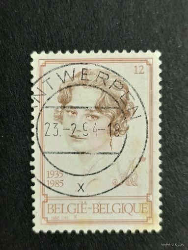 Бельгия 1985. 50-я годовщина смерти королевы Астрид. Полная серия