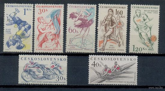 1961 - Чехословакия Спартакиада Спорт ** 1244-0