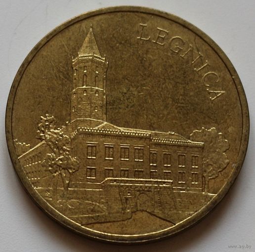Польша 2 злотых 2006 год "Древние города Польши - Легница"