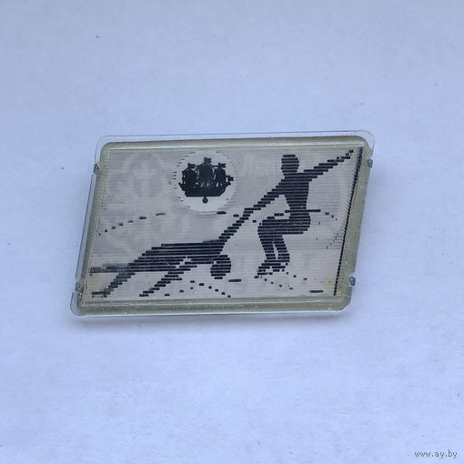 Чемпиона европы 1970 Фигурное катание  Переливашка 2 значка 1 лотом