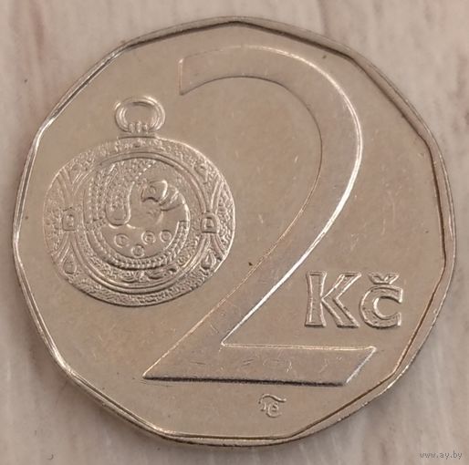 Чехия 2 кроны 1996. Возможен обмен