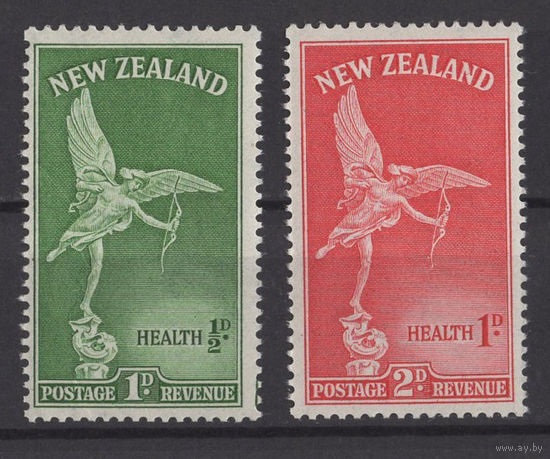 Новая Зеландия 1947** Амур серия 2 марки SG#690-691