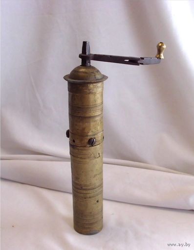 Антикварная ручная кофемолка 27 см Мельница Перечница