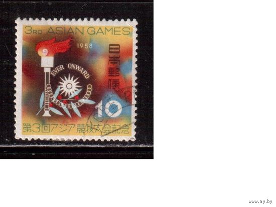 Япония-1958 ,(Мих.681)  гаш., Спорт,