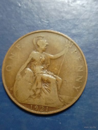 Великобритания 1 пенни 1921