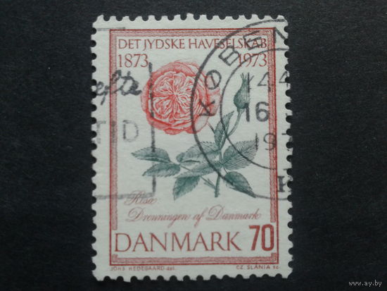 Дания 1973 цветы