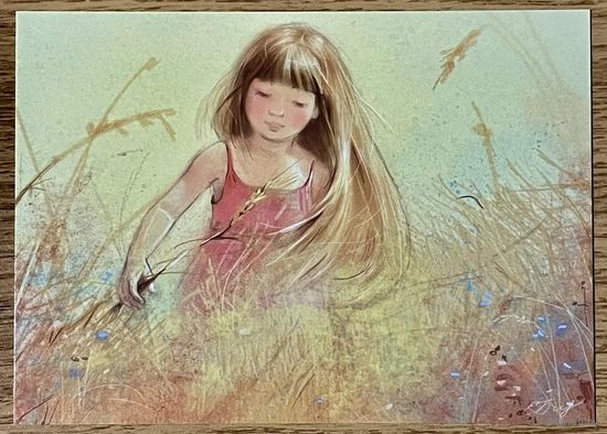 Открытка чистая 10х15 см. Художница Екатерина Бабок