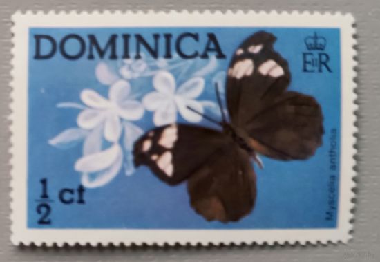 Доминика, 1975. Бабочка, из серии