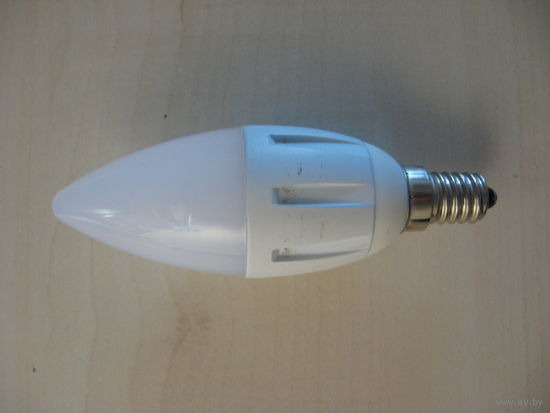 Лампочка LED 220V E14 6W 3700K (Тёплый свет)