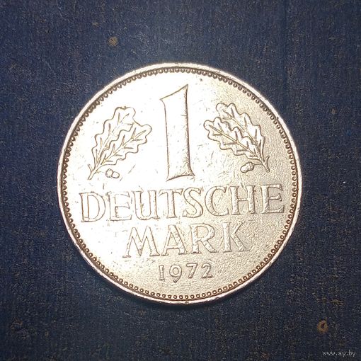 Германия 1 марка 1972 J