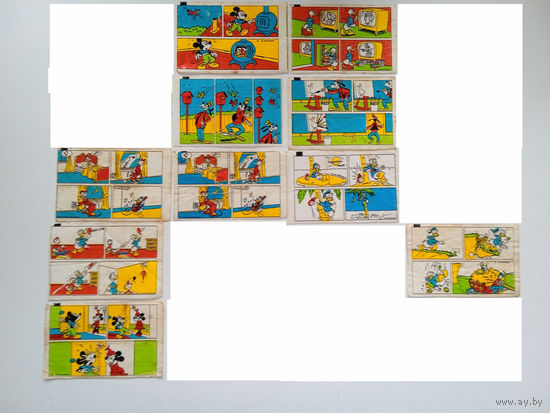 Вкладыш от жвачки "Donald". Цена за 1 шт.