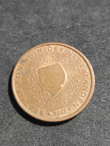 Нидерланды 5 евроцентов 2005