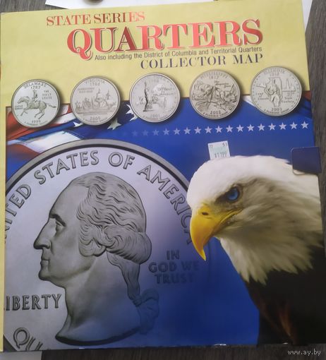 КМонета сша альбом штаты