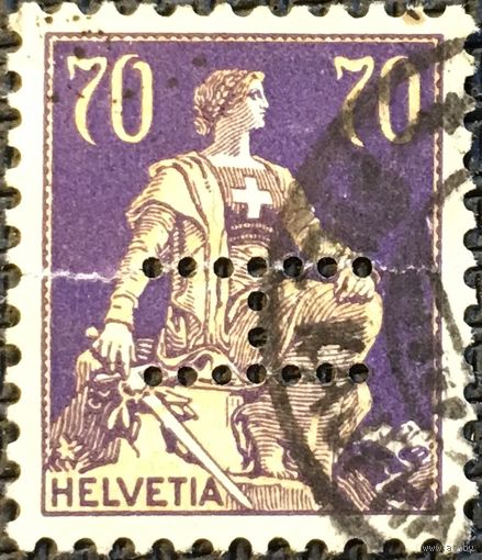 ЦІКАВІЦЬ АБМЕН! 1924, Гельвецыя з мечом, 70 рапэн
