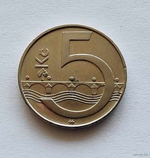 Чехия  5 крон, 2008