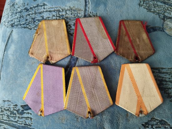 6 колодок к медалям с р без мц