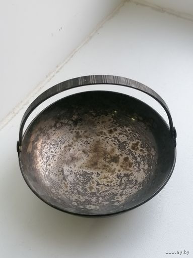 Икорница мельхиор СССР