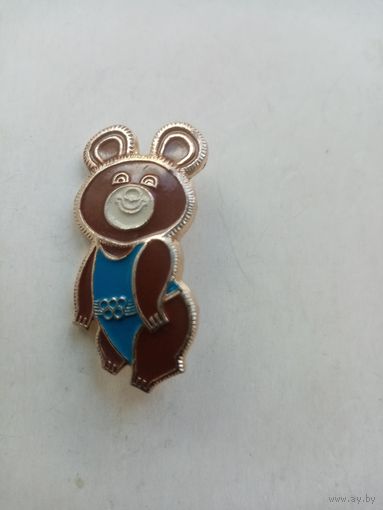 ЗНАЧОК ОЛИМПИЙСКИЙ МИШКА