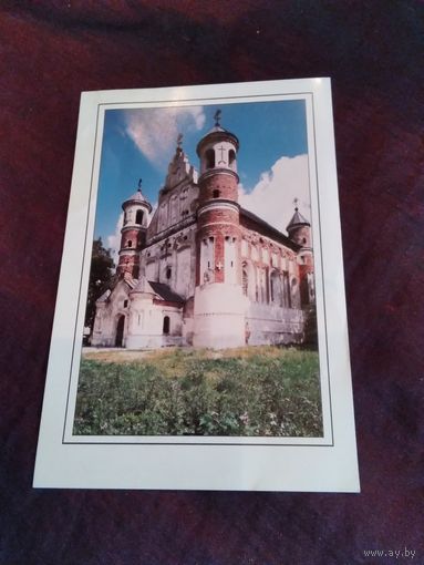 Открытка "Памятники архитектуры Беларуси". Церковь Дер. Мурованка, Щучинский район.