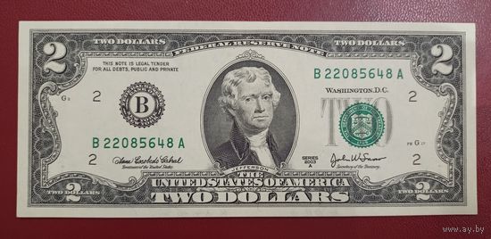 2 доллара США 2003А, NEW YORK