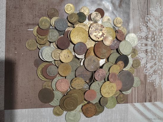 Лот монет 335 шт