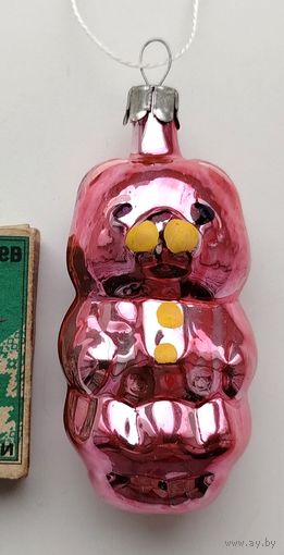 Ёлочная игрушка. Мишка. Н-17.