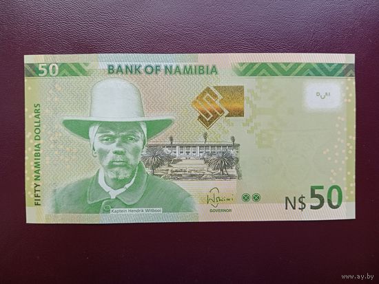 Намибия 50 долларов 2019 UNC