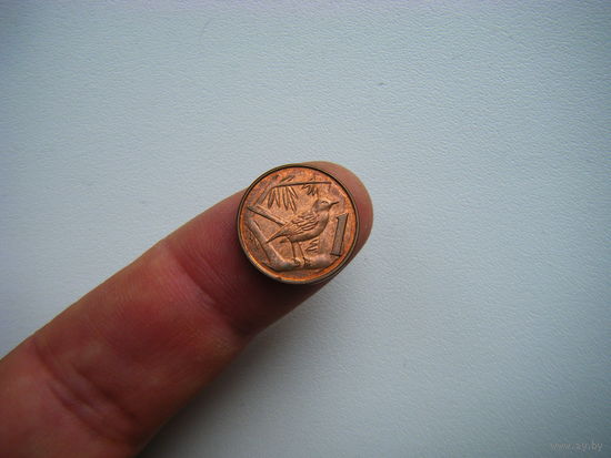 Каймановы острова 1 цент 2005г