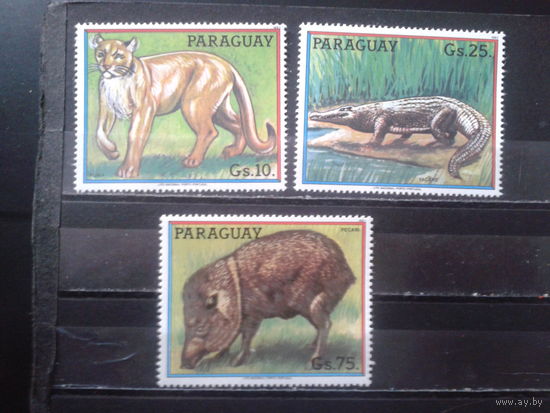Парагвай 1984 Фауна** Михель-3,5 евро