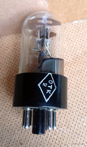 Радиолампа 6Х6С - Двойной диод с отдельными катодами в стеклянном корпусе