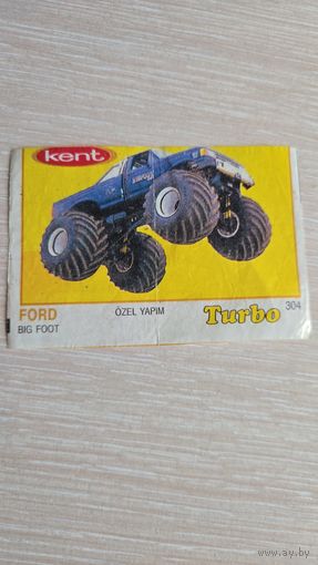 Вкладыша от жвачки TURBO 304