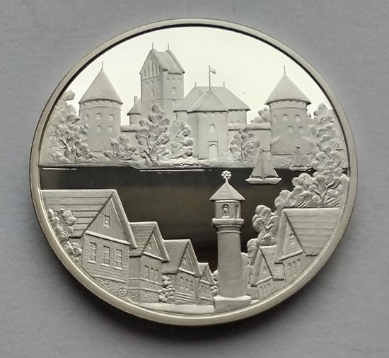 Литва. Тракай. Пруф. Серебро 925.