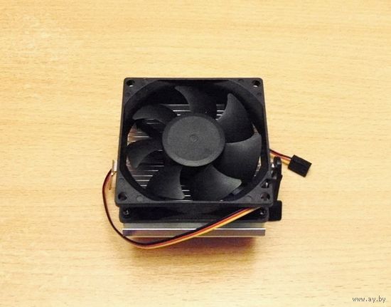 Кулер Gembird S8025H для AMD Socket AM4,AM3,AM2,FM1. Вентилятор - 80 мм. 2000 об/мин. 3-pin. 22дБ.