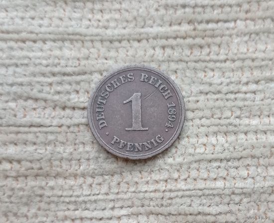 Werty71 Германия 1 пфенниг 1894 Е E