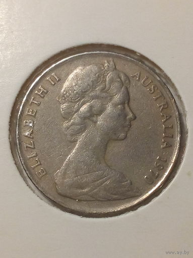 10 центов Австралия  1970 год