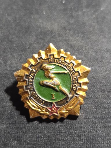 Значок готов к труду и обороне 1 степени