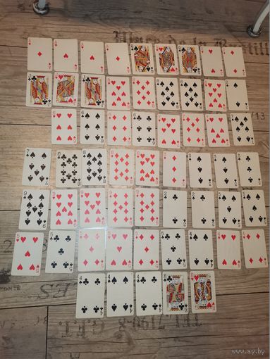 Игральные карты "BIG BEN", 58 штук.