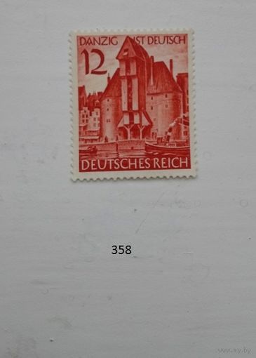 Марки. Германия. Рейх. 1939г.