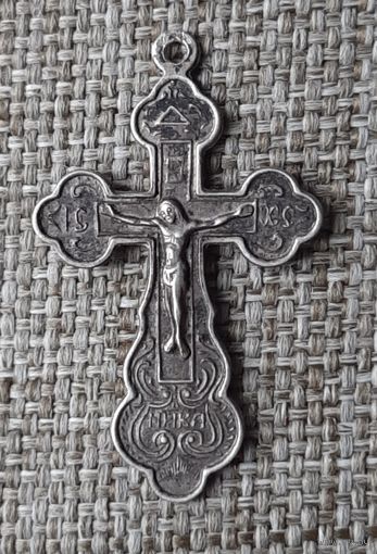 Крестик православный,  маленький,  Ag ,в коллекцию.