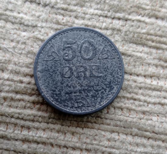 Werty71 Норвегия 50 эре 1941