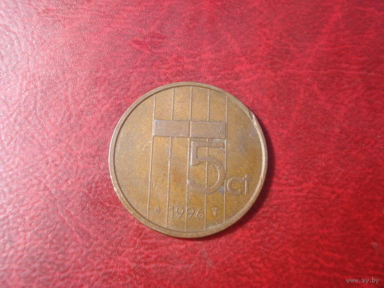 5 центов 1996 год Нидерланды