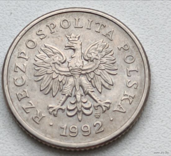 Польша. 20 грошей 1992 года.