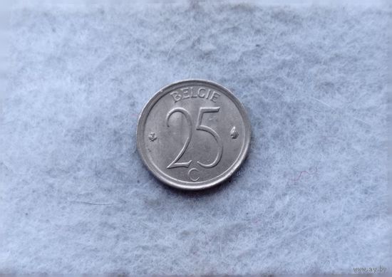 Werty71 Бельгия 25 сантимов 1972