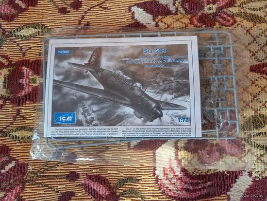 Сборная модель ICM 1/72 Су-2Р с дополнениями