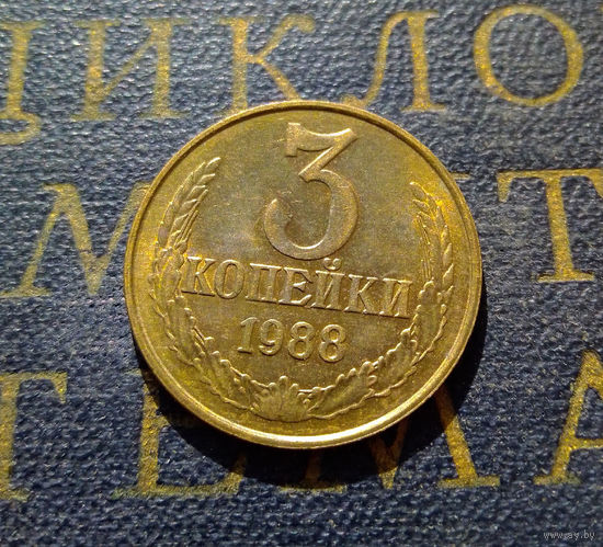 3 копейки 1988 СССР #16