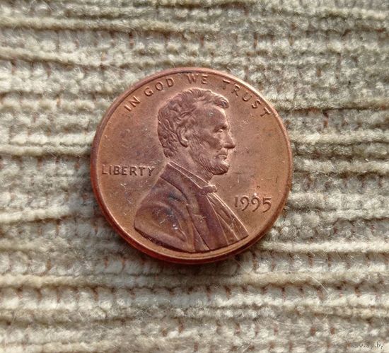 Werty71 США 1 цент 1995