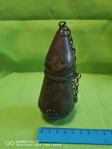 Старинная пороховница 19 век полностью аутентичное состояние трёхдневный аукцион