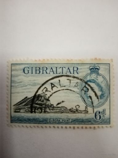 Британские колонии - Гибралтар - 1953