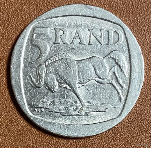 Монета 5 рандов. 1994 год. ЮАР